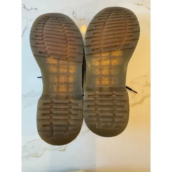 Doc Martens low top sequin lace ups - Picture 6 of 8